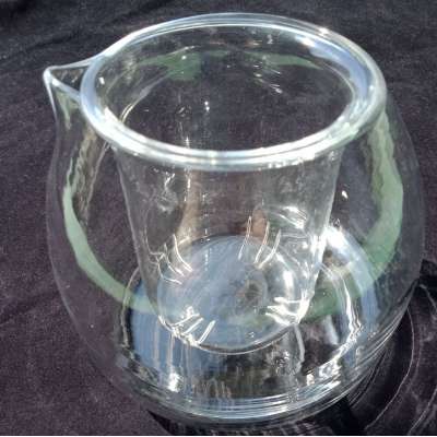 Customized heat resistant quartz glass teapot set