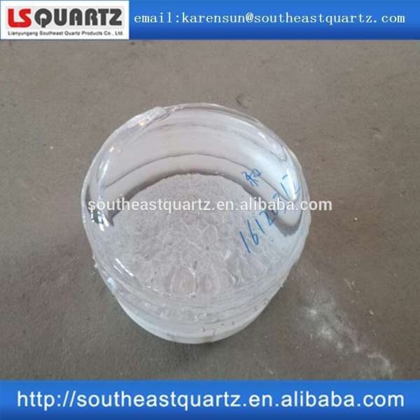 High purity polished silica quartz ingot with low price